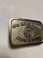 416 Engineer Command Serving Building Army Reserve USA Vintage Belt Buckle