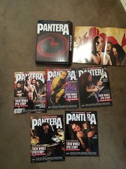 Pantera Belt Buckles Dimebag Darrell Jacket (signed) Flags, Buttons, Hat,