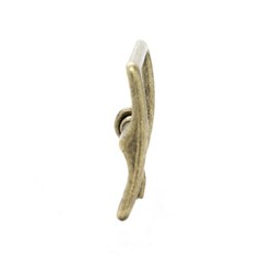 Square Strap Buckle Antique Brass 1&Prime; 20001-09 Made in USA