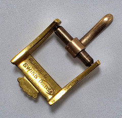 Original Rolex WOMEN&rsquo;S 10mm buckle with GOLD PLATING. 50s