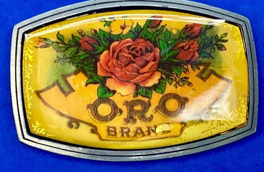 Bouquet Of Roses Oro Brand Fashion Flower Theme Modern Belt Buckle