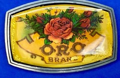 Bouquet Of Roses Oro Brand Fashion Flower Theme Modern Belt Buckle