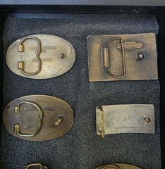 Lot of 8 Various Beltbuckles