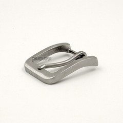 UK Men Stainless Steel Pin Buckle for Leather Belt Replacement Snap on 40mm New