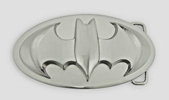 Batman Belt Buckle Comics Costume Original Cosplay Men Halloween 3D Silver Metal
