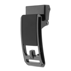 Durable Black Alloy Belt Buckle Replacement for Crafts Unisex Metal Buckle