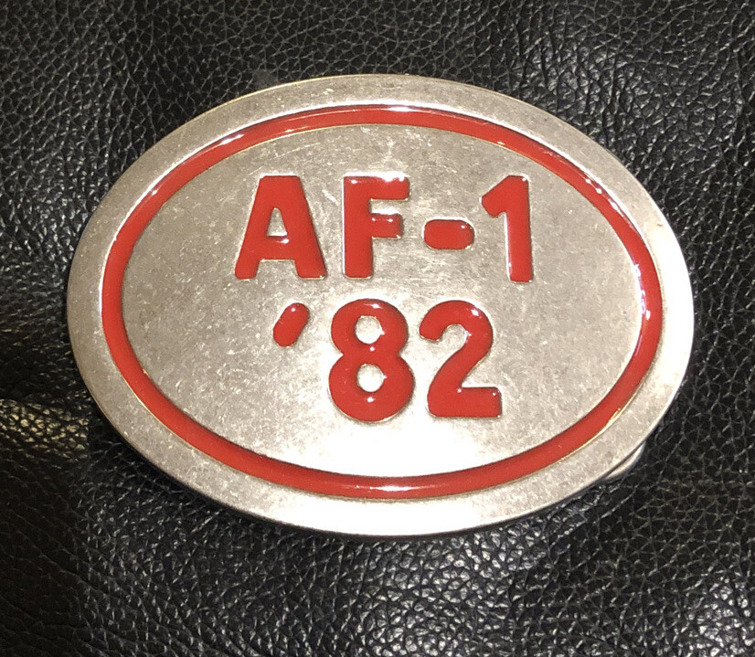 Nike Air AF-1 Air Force 1 ‘82 Belt Buckle Blue Ribbon Sports Products