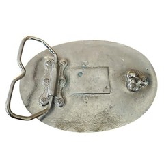 Lion of Judah Rastafarian Belt Buckle Rasta Lion Staff Ethiopian Jamaica Jewelry