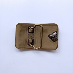 Antique Bronze Plated Southwest Flower Cowgirl Belt Buckle BUCKLE-WG011AB
