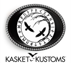 Odin Raven Rune Belt Buckle – Black and White Pagan Script, Celtic Oval Buckle
