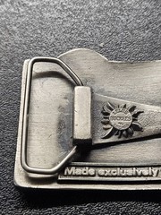 Vintage Cobra CB Radios Belt Buckle Lewis Buckles Chicago Advertising Snake Logo