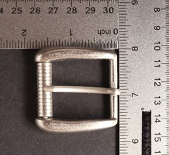 1 1/4 inch(30mm) Buckle(#160A) Roller Pin Metal Gray Color New