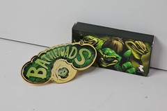NIB Battletoads Gold Belt Buckle – June 2017 Loot Crate Gaming Exclusive NES