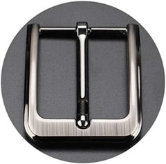 1.5 Inches (38-40 Mm) Belt Buckle Single Prong Square Replacement Buckle for Men
