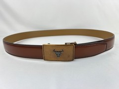 Chaoren Western Longhorn Bull Ratchet Belt Cowboy Rodeo Buckle Country Western