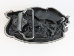Security Guard Real American Hero Metal Belt Buckle Enameled