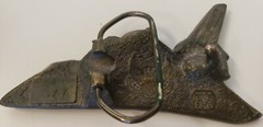 Vintage NASA Space Shuttle Belt Buckle #377 The Great American Buckle Co. USA