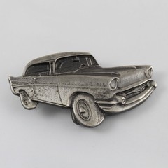 Vintage 1970&rsquo;s CHEVY 57 Chevrolet Bel Air Car Belt Buckle