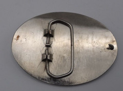 North American Hunting Club Life Member Buckle Silver and Gold