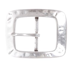 1 1/2&Prime; (39 mm) Nickel Free Center Bar Single Prong Rectangular Belt Buckle