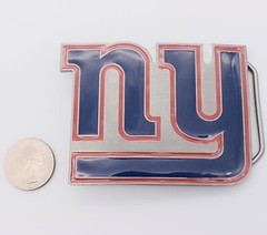 NY giants Football Team Belt Buckle (New)