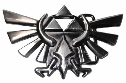 The Legend of Zelda Triforce Logo Enamel Metal Belt Buckle
