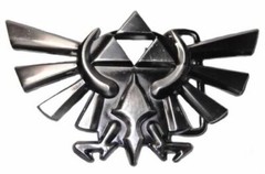 The Legend of Zelda Triforce Logo Enamel Metal Belt Buckle