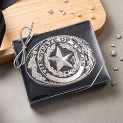 Western Cowboy Belt Buckles Men Vintage Novelty Large 3-silver Texas Star