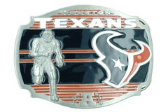 NFL Officially Licensed Houston Texans Football Metal Belt Buckle