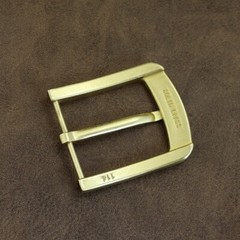 Replacement Solid Brass Pin Buckle 40mm Inside Width Leather Belt Buckle Classic