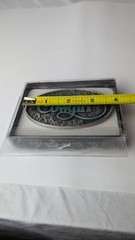 VTG Cowgirl Metal Belt Buckle Western Pin Up Speccast