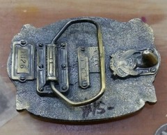 Truck Drivers Move The Nation Belt Buckle Made in USA 1987