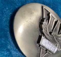 Winston Tobacco Advertising 3 Dimension Flying Eagle Belt Buckle