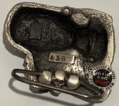 Mummy Haunted Spooky Egypt Tomb Sarcophagus Zinc Alloy Belt Buckle