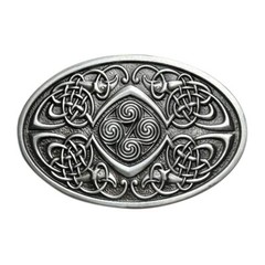 Irish Celtic Knot Belt Buckles for Men Women, Keltic Cowgirls Cowboy Belt Buckle