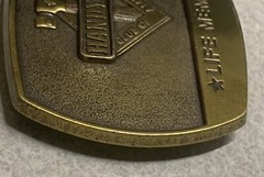 HANDYMAN CLUB OF AMERICA 1996 Bronze Belt Buckle