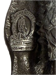 Men’s Pewter Belt Buckle Commemorative Third National Square Dance ConventionVTG