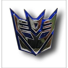 Transformers Belt Buckle Blue Metal Hasbro Original Cosplay Halloween Men Women