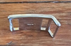 Metal Unisex Chrome Belt Buckle with Initial « B&rsquo;, Fits Belt 1 and 1.25 Inch New