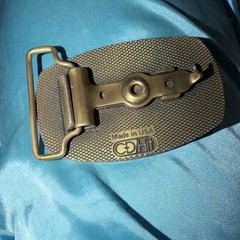 Jeco Transport Bronze Antique Finish Interchangeable Metal Belt Buckle for Men