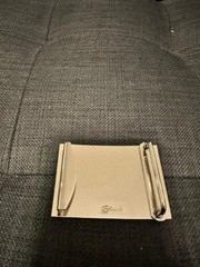 Masonic KNIGHTS TEMPLAR IN HOC SIGNO VINCES For Command Sword Belt Buckle Silver