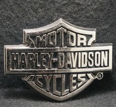 XG09157 SWEET VINTAGE 2005 *HARLEY-DAVIDSON MOTORCYCLES* BIKERS MENS BELT BUCKLE