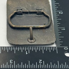 Winchester Repeating Arms Belt Buckle Vintage New Haven Rifle Brass Tone Metal