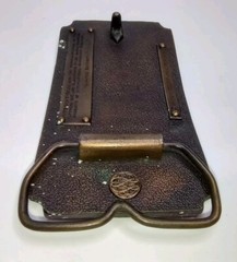 International Auto Wagon Limited Edition Belt Buckle Bergamot Brass Works 1974