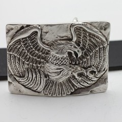 Eagle Belt Buckle Metal Western Style Power Symbol Freedom Vintage Design