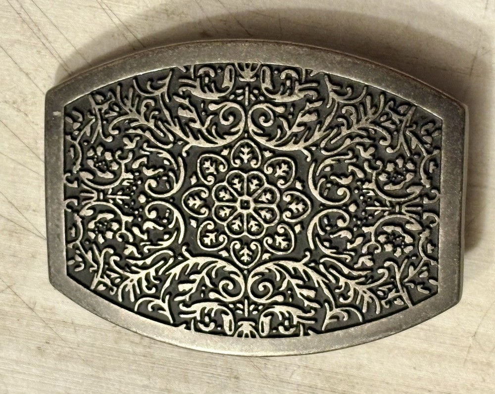 Vintage Gothic Style Belt Buckle. Great Design!