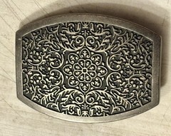 Vintage Gothic Style Belt Buckle. Great Design!