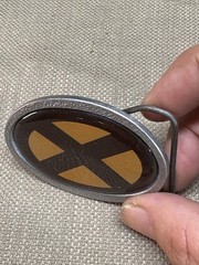 X Men Symbol Club Belt Buckle Collectible Concepts 2000 Buckle 2 1/2&Prime;