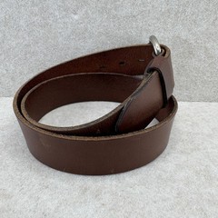 RedHead Belt Mens Size 34 Brown Leather Work Buckle Distressed Worn Classic