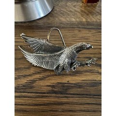Vintage 1979 Landing Eagle American Chicago Buckles USA Belt Buckle